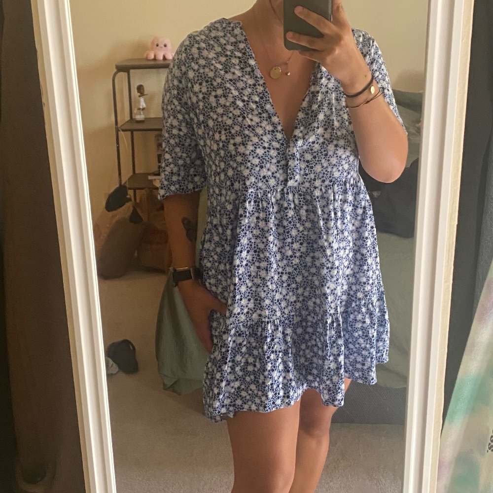 BLUE DRESS